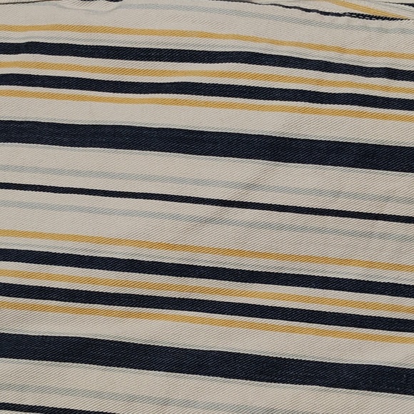 PAIGE Denim Jimmy Jimmy Skinny Cabana Blue stripe pants - Size 26 - Picture 5 of 12